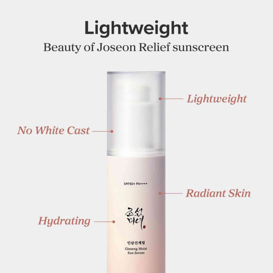 Ginseng Moist Sun Serum SPF50+ PA++++ - Image 5