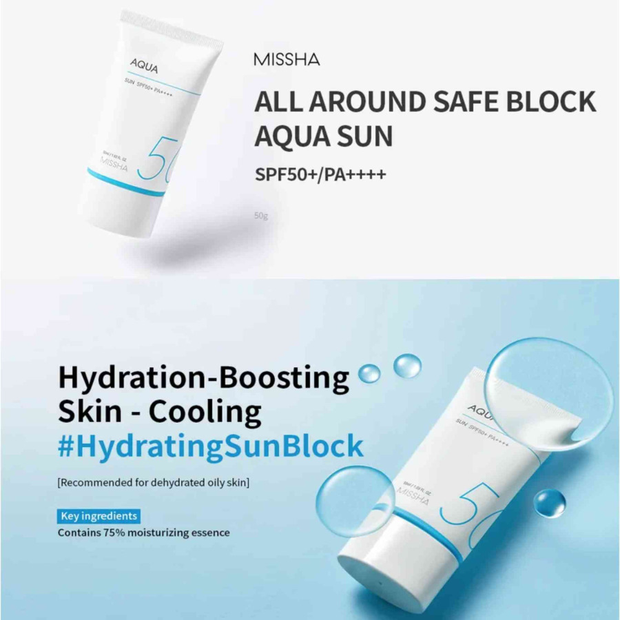All-Around Safe Block Aqua Sun SPF50+ PA++++ - Image 2