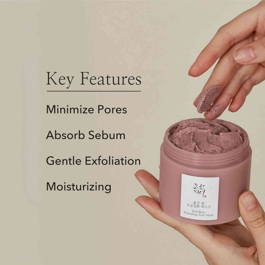 Red Bean Refreshing Pore Mask - Image 2