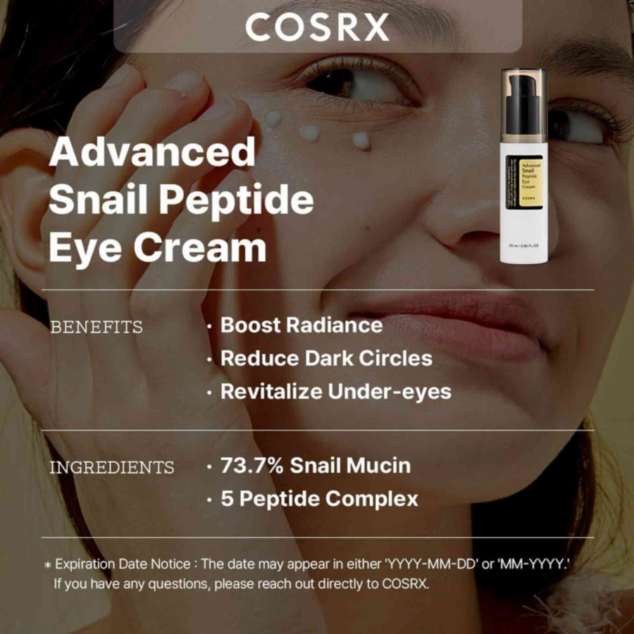 Advanced Snail Peptide Eye Cream - Image 6