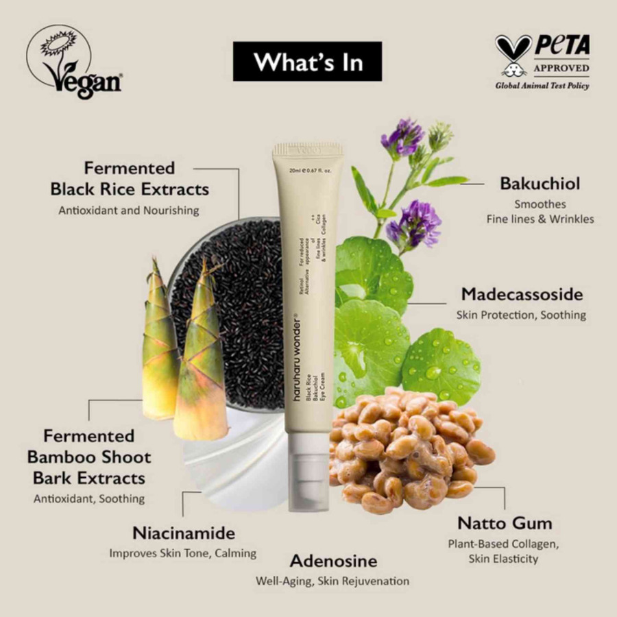 Black Rice Bakuchiol Eye Cream - Image 6