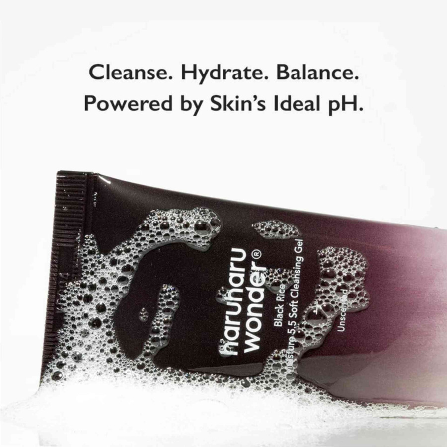 Black Rice Moisture 5.5 Soft Cleansing Gel - Image 4