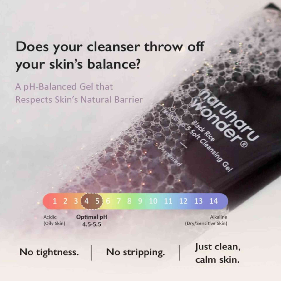 Black Rice Moisture 5.5 Soft Cleansing Gel - Image 5