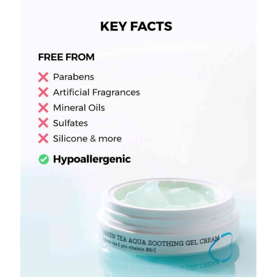 Hydrium Green Tea Aqua Soothing Gel Cream - Image 5