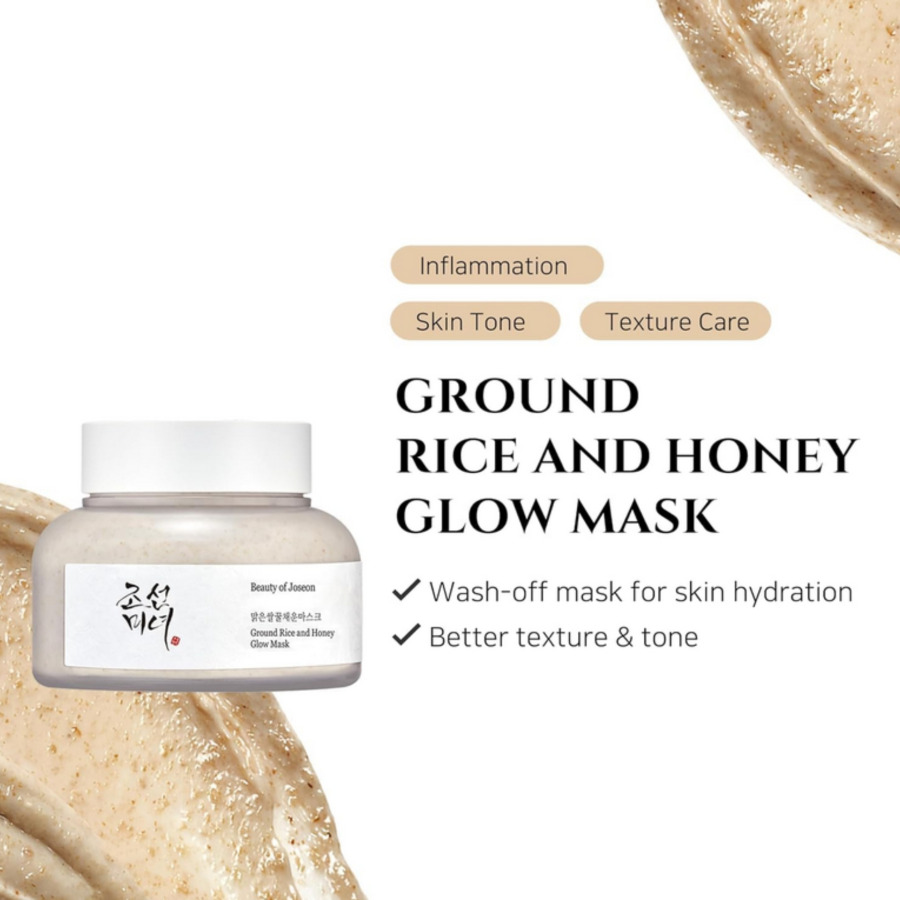Ground Rice and Honey Glow Mask - Image 2