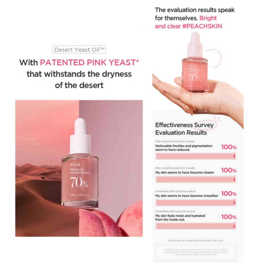 Peach 70% Niacin Serum - Image 9