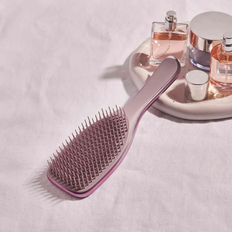 Detangling Hairbrush Chrome Mauve - Image 4