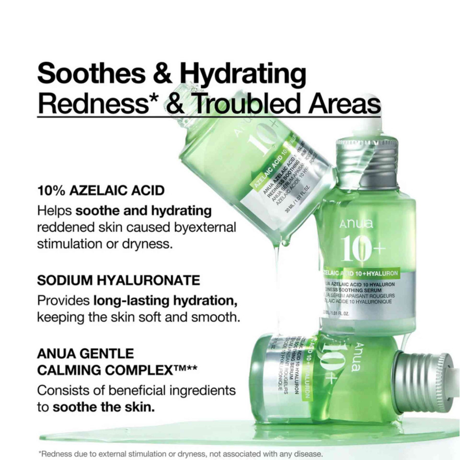 Azelaic Acid 10 Hyaluron Redness Soothing Serum - Image 5