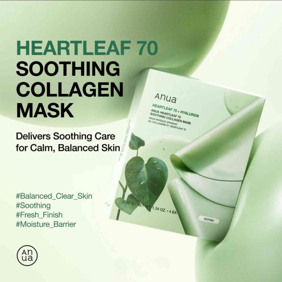 Heartleaf 70 Soothing Collagen Mask - Image 2