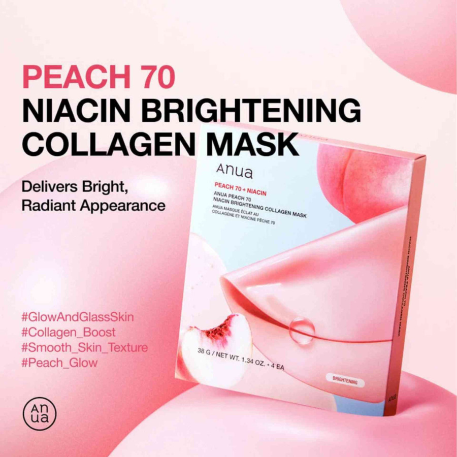 Peach 70 Niacin Brightening Collagen Mask - Image 2