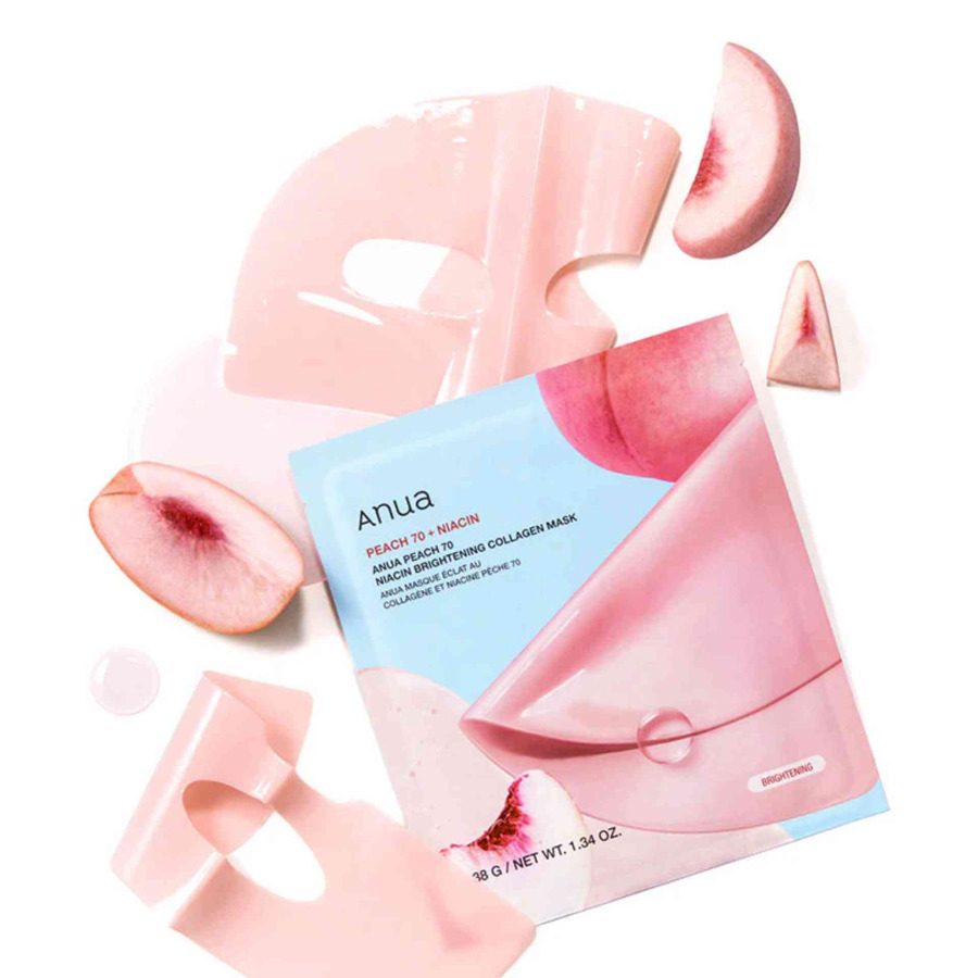 Peach 70 Niacin Brightening Collagen Mask - Image 5