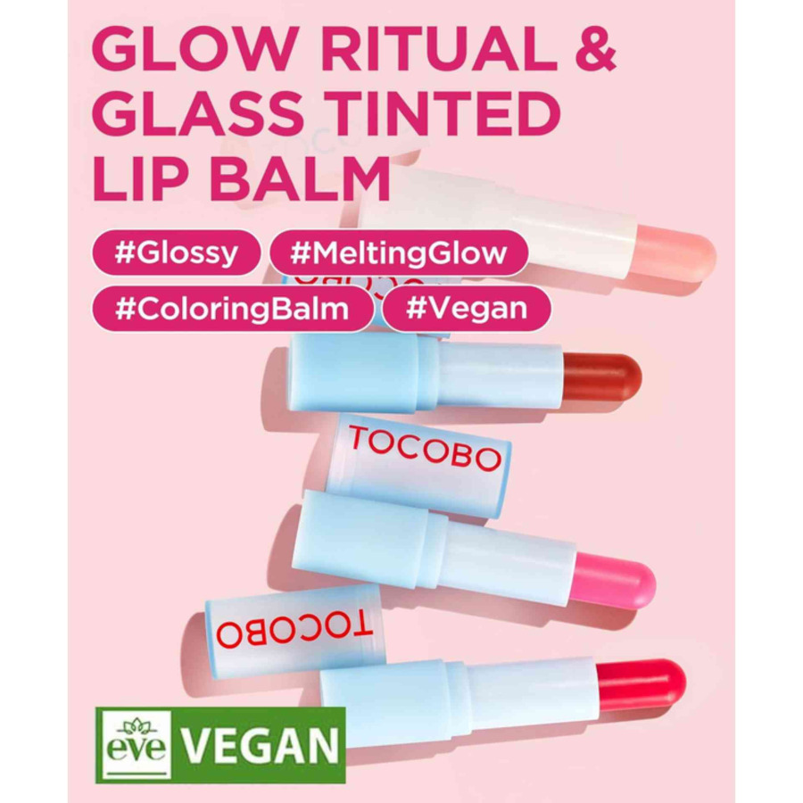 Glow Ritual Lip Balm Coral Water - Image 2